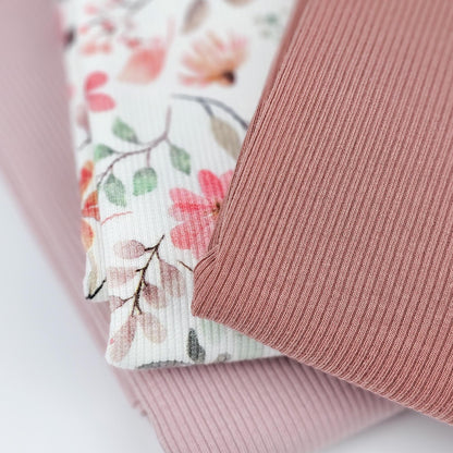 Rippjersey Wildrosen Meterware - elli&else