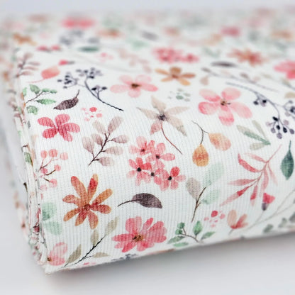 Rippjersey Wildrosen Meterware - elli&else