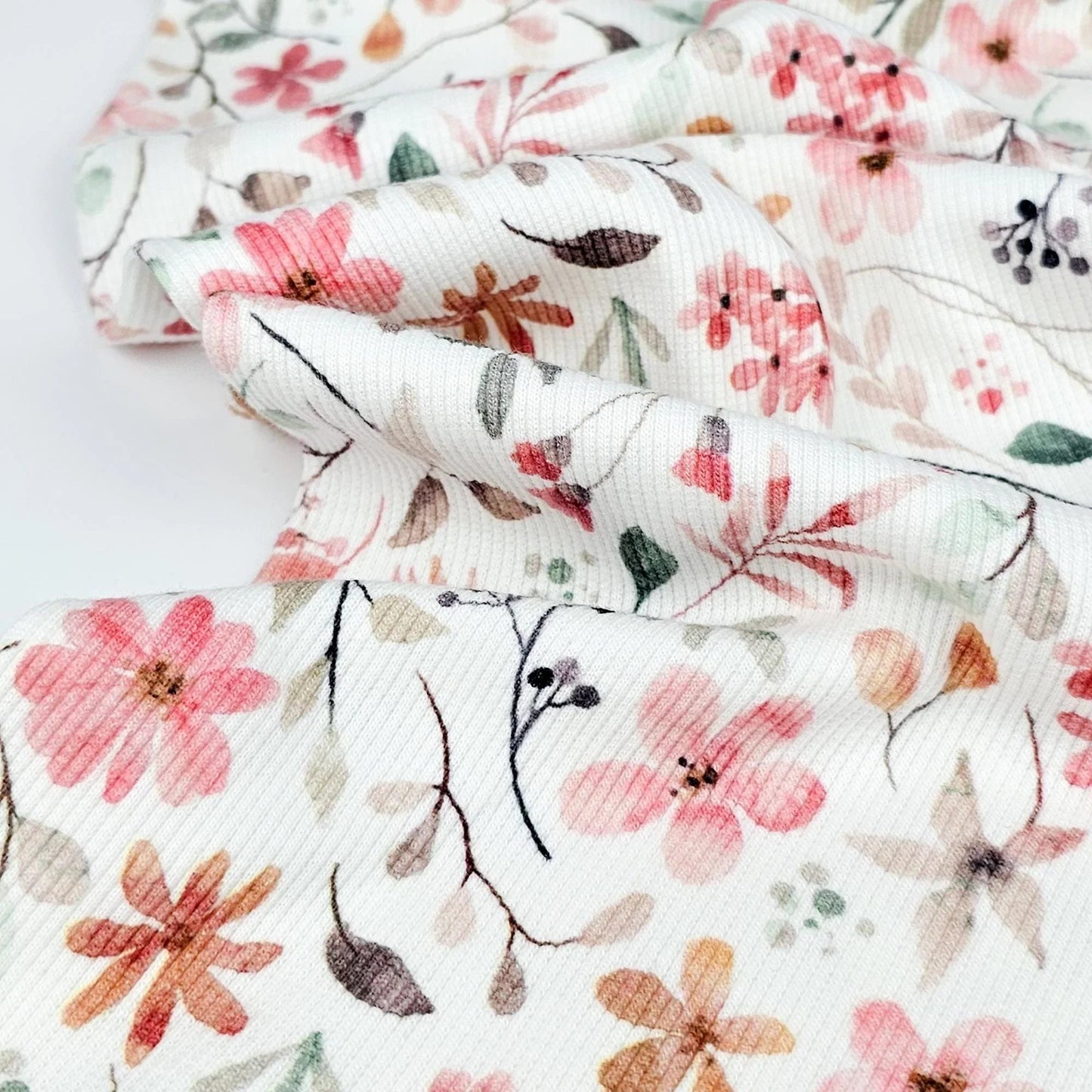 Rippjersey Wildrosen Meterware - elli&else