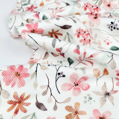 Rippjersey Wildrosen Meterware - elli&else