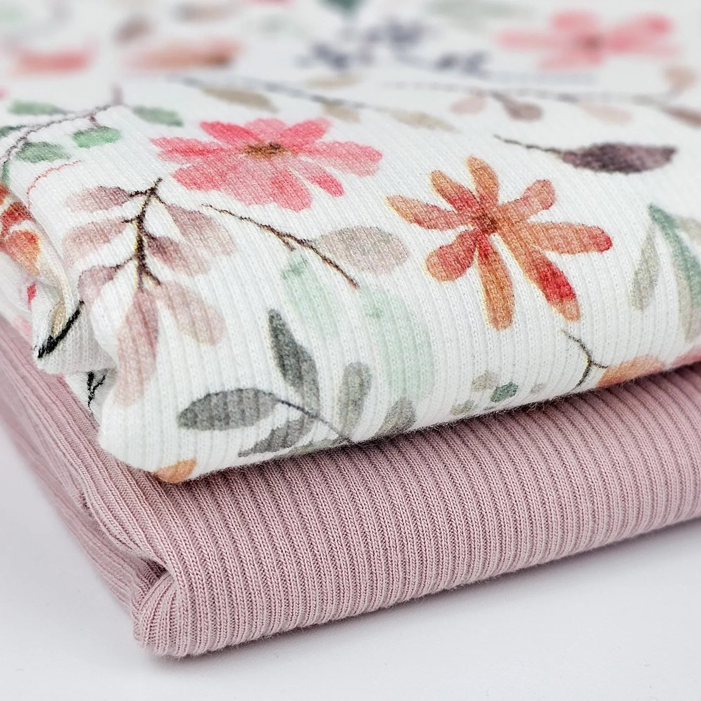 Rippjersey Wildrosen Meterware - elli&else