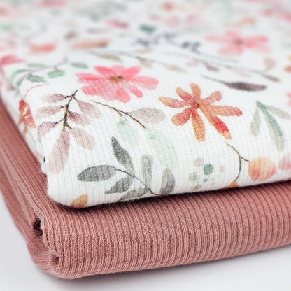 Rippjersey Wildrosen Meterware - elli&else