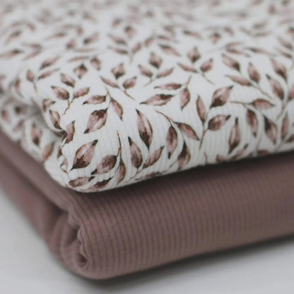 Rippjersey Zweige Meterware - elli&else