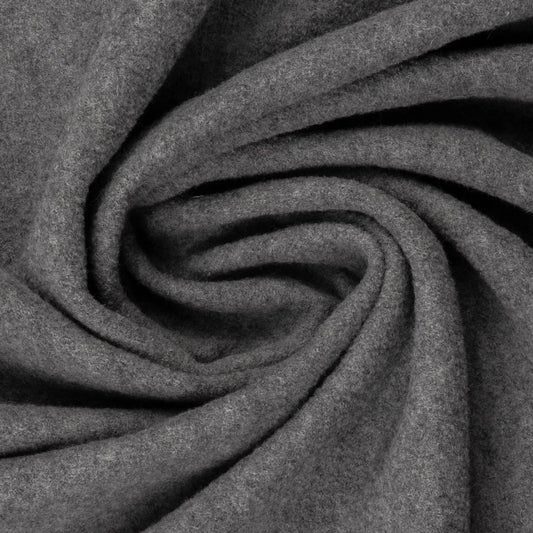 SWAFING Wollwalk Naomi - grau meliert Meterware - elli&else