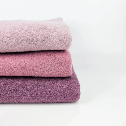 SWAFING Wollwalk Naomi - mauve - Stoff bei elli&else