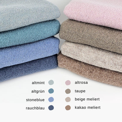 SWAFING Wollwalk Naomi - taupe Meterware - elli&else