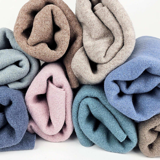 SWAFING Wollwalk Naomi - taupe - Stoff bei elli&else