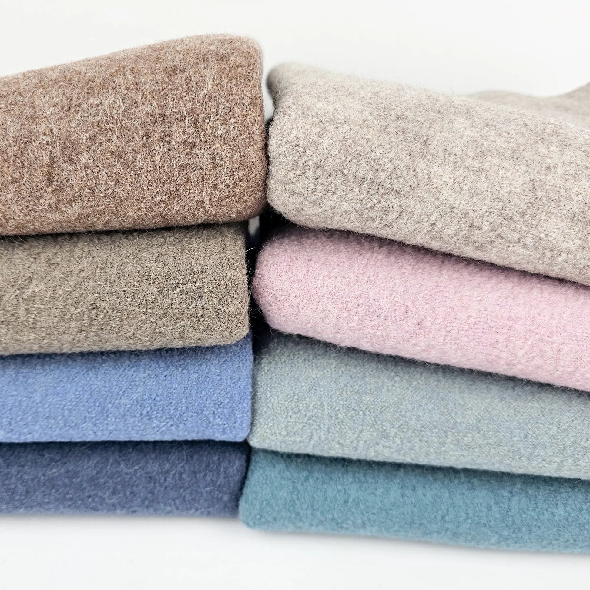 SWAFING Wollwalk Naomi - taupe Meterware - elli&else