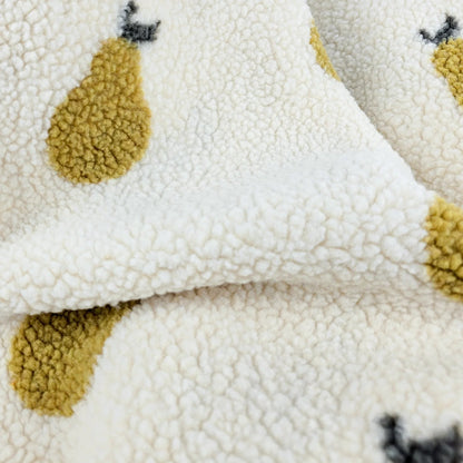 Teddy Stoff Birne Meterware - elli&else