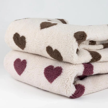 Teddy Stoff Herzen - Stoff bei elli&else