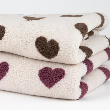 Teddy Stoff Herzen - Stoff bei elli&else