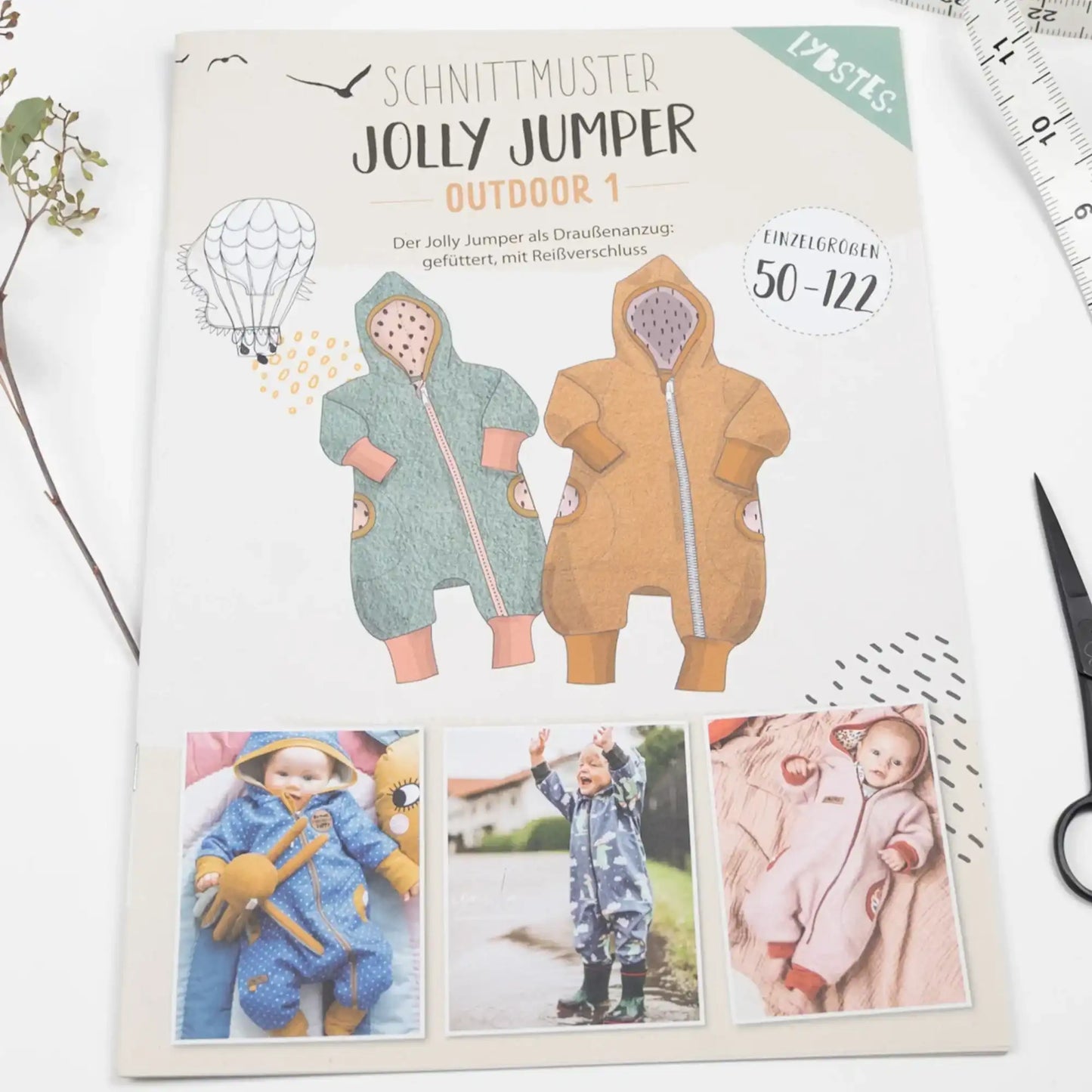 Schnittmuster Jolly Jumper Outdoor 1 Gr. 50-122 - Stoff bei elli&else