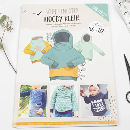 Schnittmuster Hoody klein Gr. 56-122 - Stoff bei elli&else