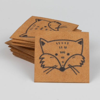 Kunstleder-Patch Fuchs - Stoff bei elli&else