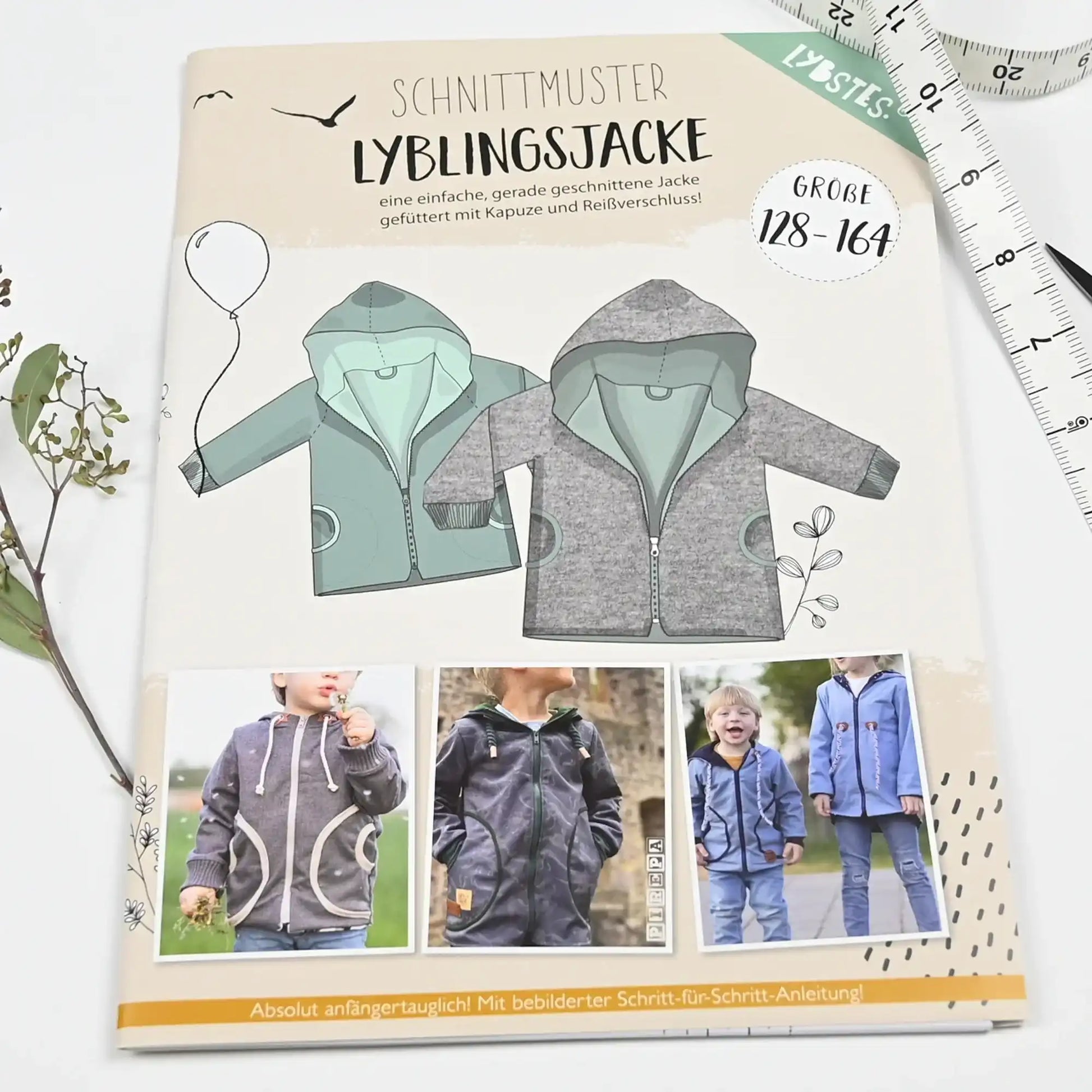 Schnittmuster Lyblingsjacke Gr. 128-164 - Stoff bei elli&else