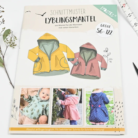 Schnittmuster Lyblingsmantel Gr. 56-122 - Stoff bei elli&else