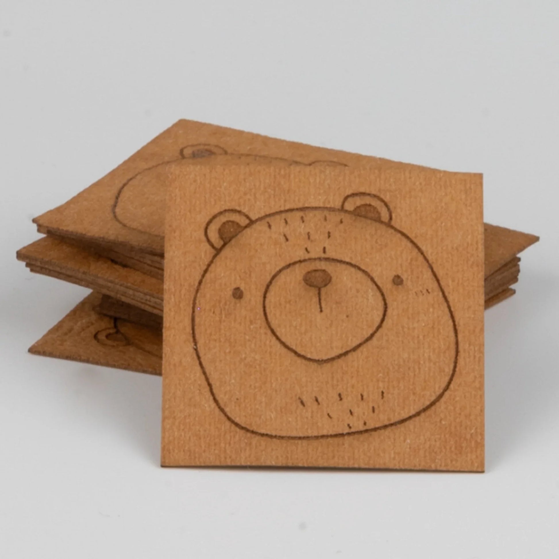 Kunstleder-Patch Bär - Stoff bei elli&else