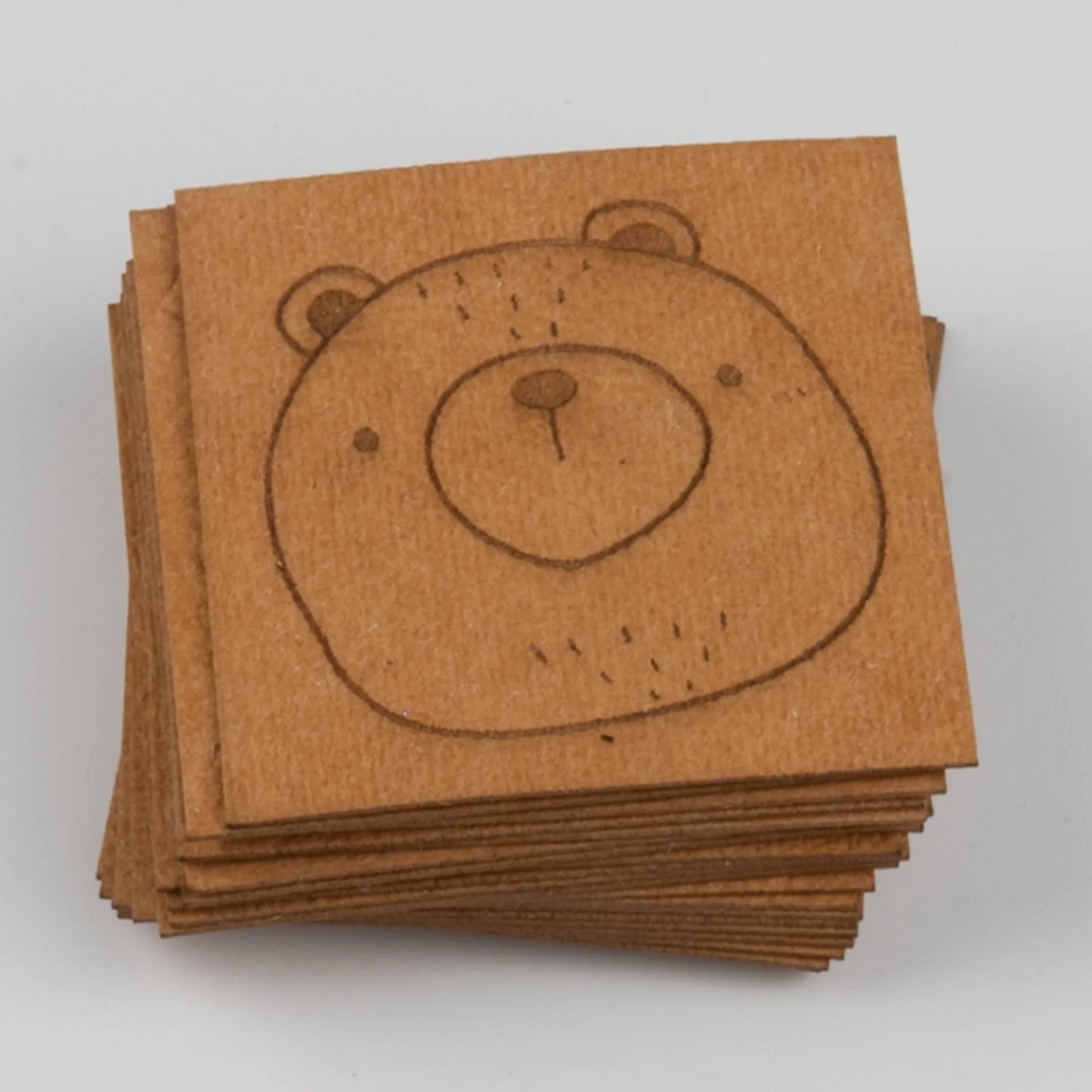 Kunstleder-Patch Bär - Stoff bei elli&else