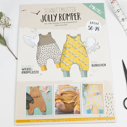 Schnittmuster Jolly Romper Gr. 50-98 - Stoff bei elli&else