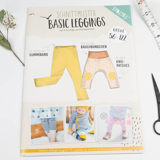 Schnittmuster Leggings Kinder Gr. 56-122 - Stoff bei elli&else