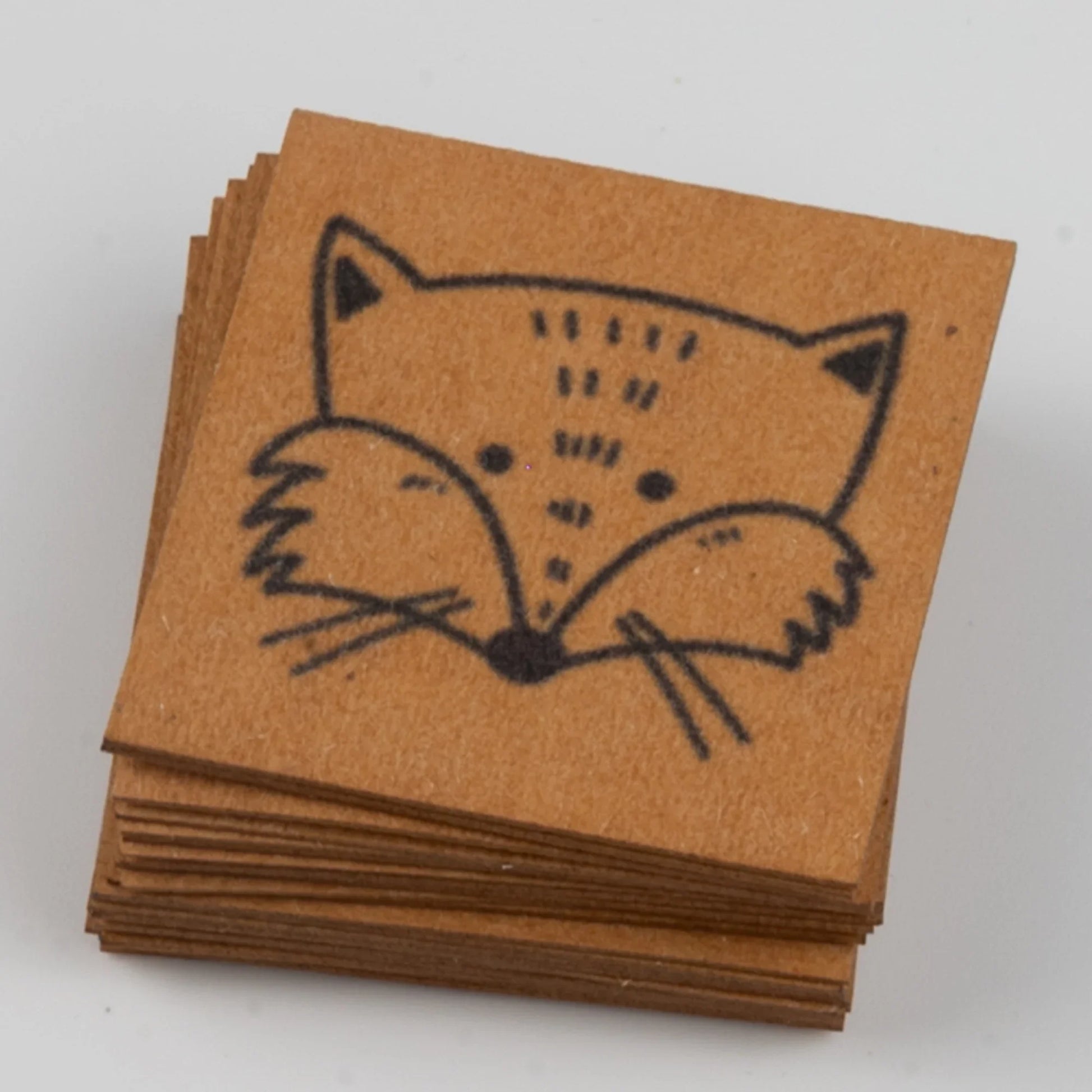 Kunstleder-Patch Fuchs - Stoff bei elli&else