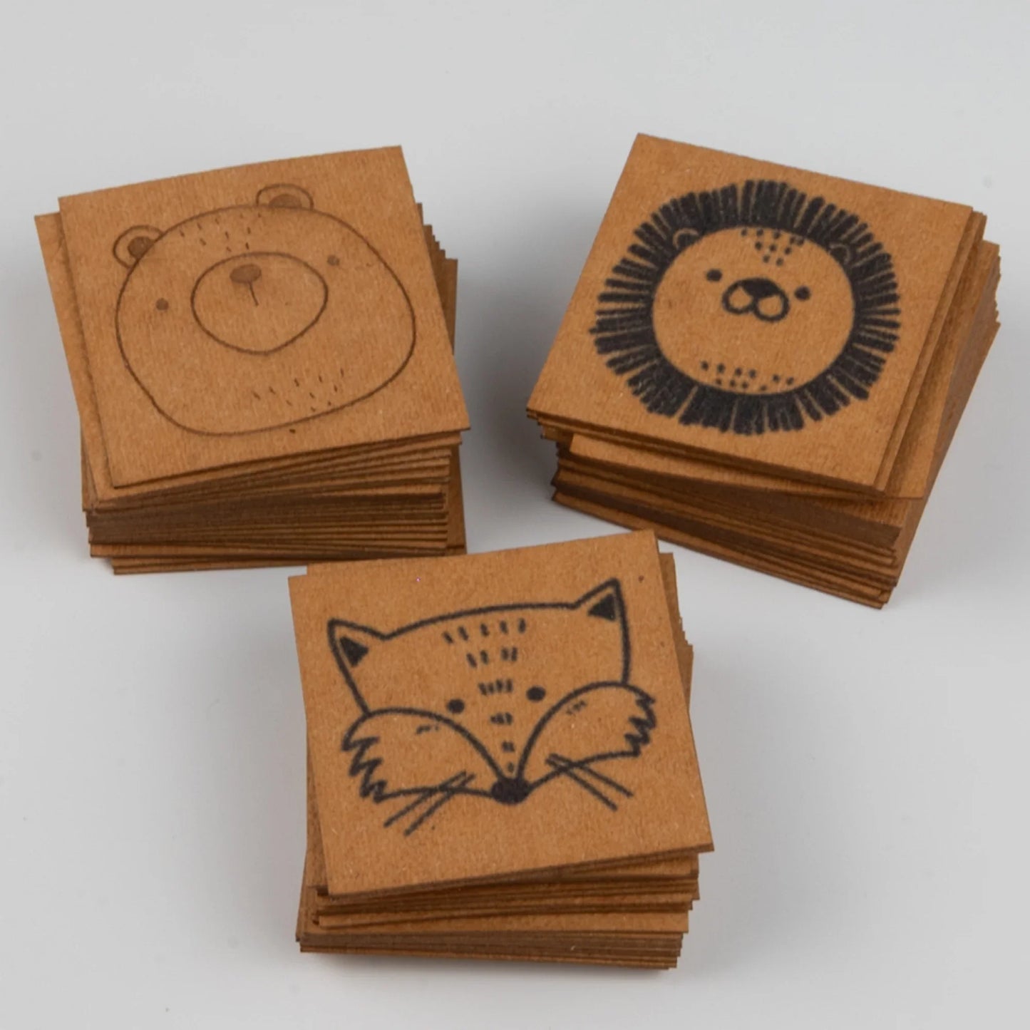 Kunstleder-Patch Bär - Stoff bei elli&else