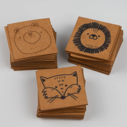 Kunstleder-Patch Fuchs - Stoff bei elli&else