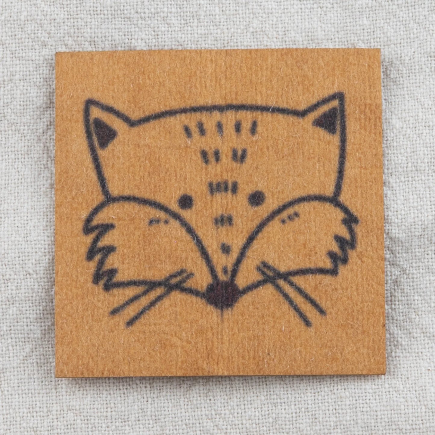 Kunstleder-Patch Fuchs - Stoff bei elli&else