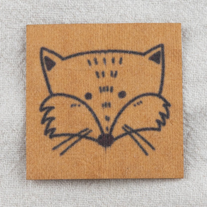 Kunstleder-Patch Fuchs - Stoff bei elli&else