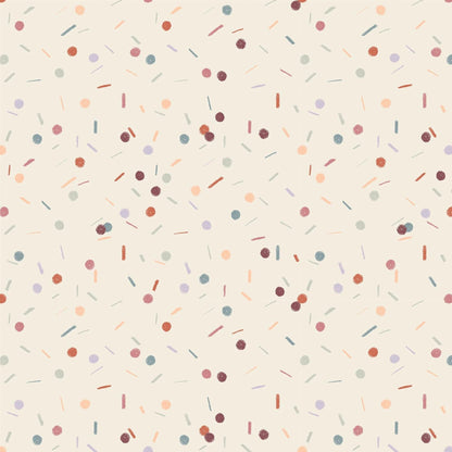 Musselin Konfetti von Family Fabrics - elli&else