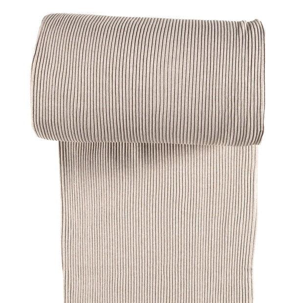 Rip-Bündchen | Heavy Rib - beige meliert - elli&else