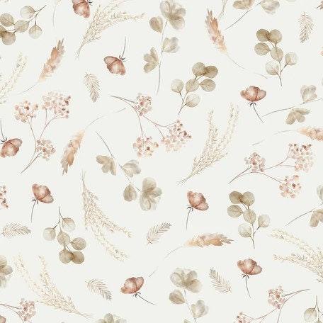 Jersey Romantic Flowers von Family Fabrics - elli&else