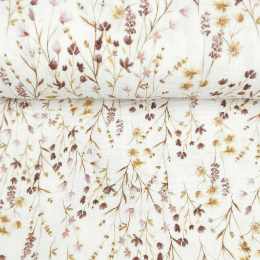 Musselin Wildblumen - Family Fabrics - elli&else