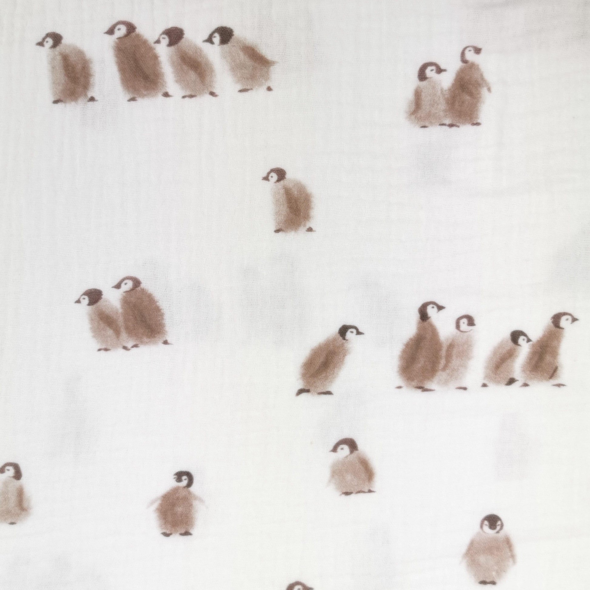 Musselin Pinguine - Family Fabrics - elli&else