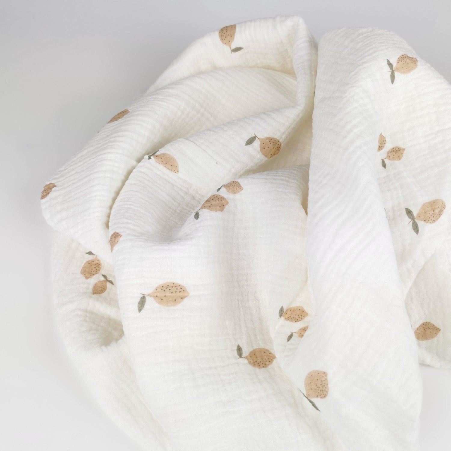 Musselin Zitronen - Family Fabrics - elli&else