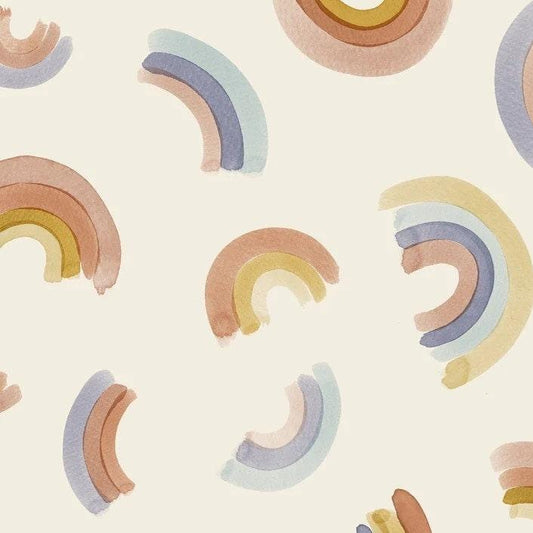 Rib Jersey Regenbogen von Family Fabrics - elli&else
