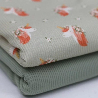 Rib Jersey Einhorn - elli&else
