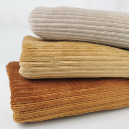 Cordjersey | Jersey Cord in kamel - elli&else
