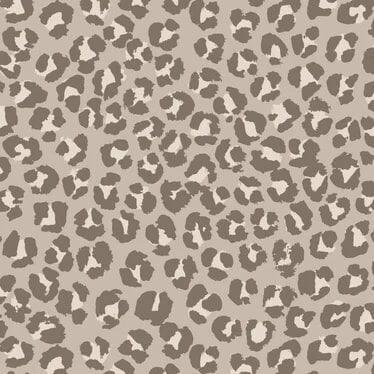 Rib Jersey Leo greige von Family Fabrics - elli&else