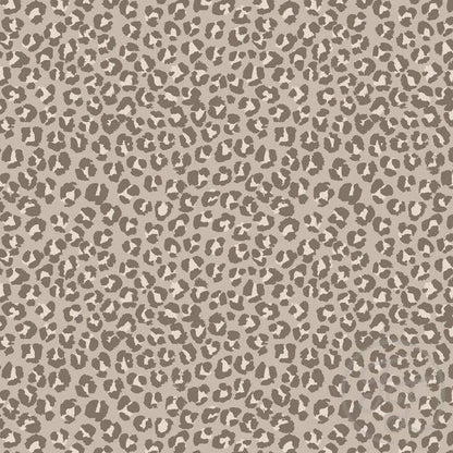 Rib Jersey Leo greige von Family Fabrics - elli&else