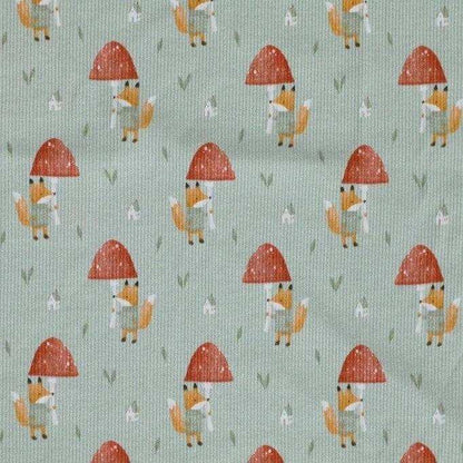 Rib Jersey Fuchs mit Pilz - elli&else