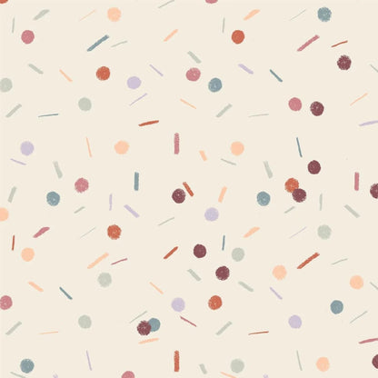 Musselin Konfetti von Family Fabrics - elli&else