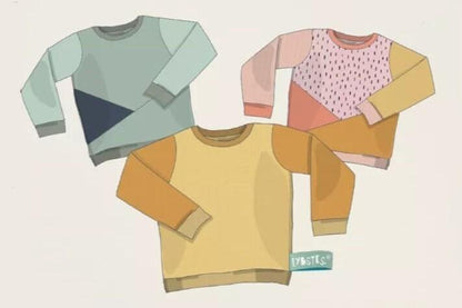 Schnittmuster Sweater/Pullover Kids Gr. 92-146 - elli&else