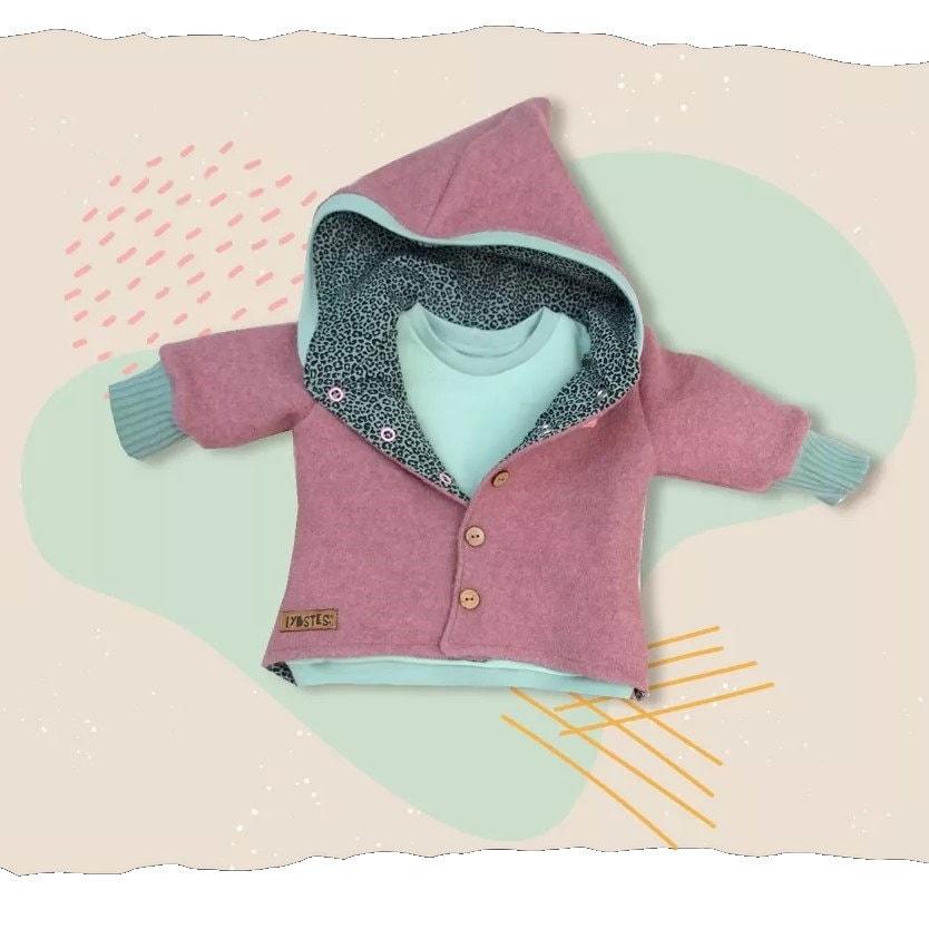 Schnittmuster Jacke Kinder/Baby Gr. 56-122 - elli&else