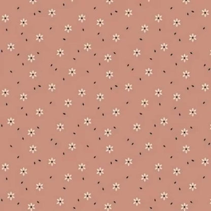 Rib Jersey Sternblumen pfirsich - elli&else