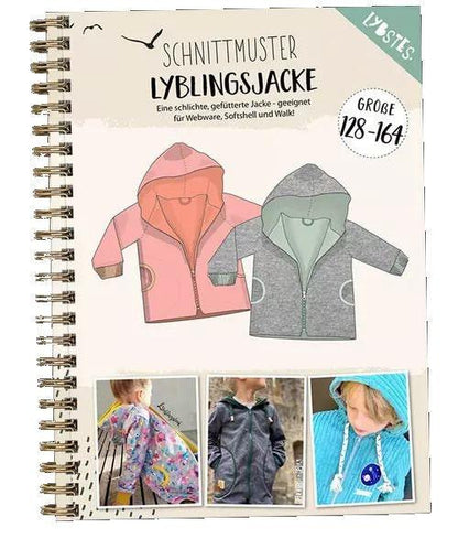 Schnittmuster Jacke Kinder Gr. 128-164 - elli&else