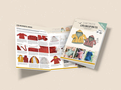 Schnittmuster Mantel Kinder Gr. 56-122 - elli&else
