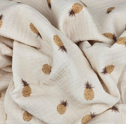 Musselin Ananas von Family Fabrics - elli&else