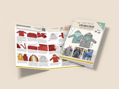 Schnittmuster Jacke Kinder Gr. 128-164 - elli&else