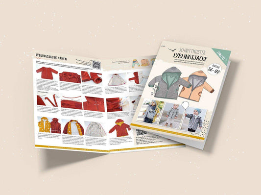 Schnittmuster Lyblingsjacke Gr. 56-122 - Stoff bei elli&else